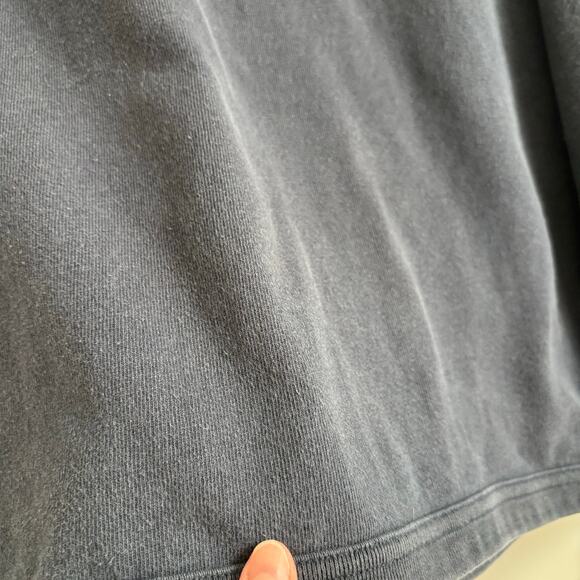 Vintage Abercrombie & Fitch Shirt Adult L Blue Logo V Neck Sweatshirt Y2K 90s - Picture 9 of 9